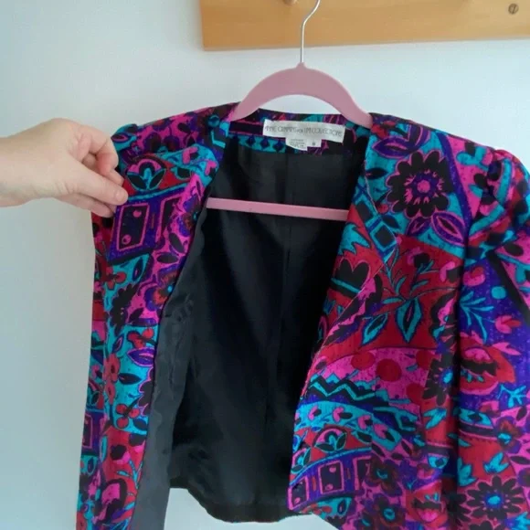 Anne Crimmins for Umi Collection SZ 6, silk blazer and skirt. Vintage. Lovely. - Picture 9 of 15